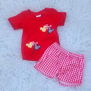 Mickey shorts set